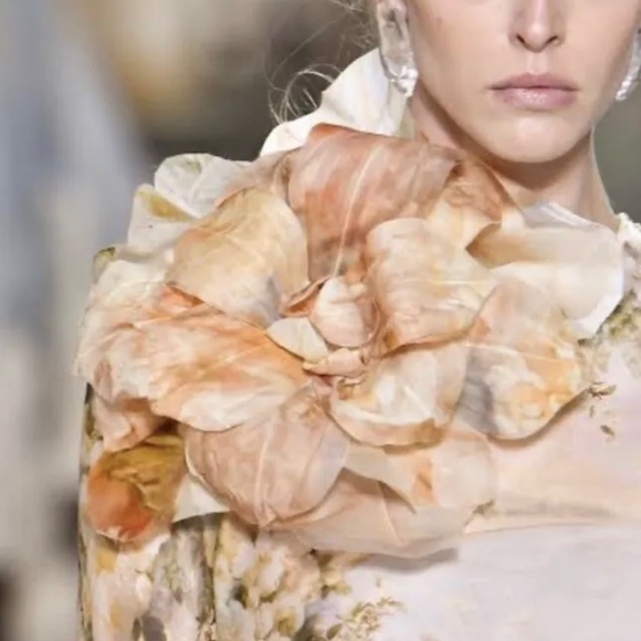 ZIMMERMANN Lyrical Floral Appliqué Dress - Picture 11 of 16